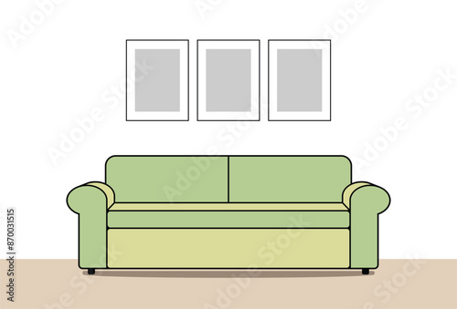 Sofa Concept Illustration
