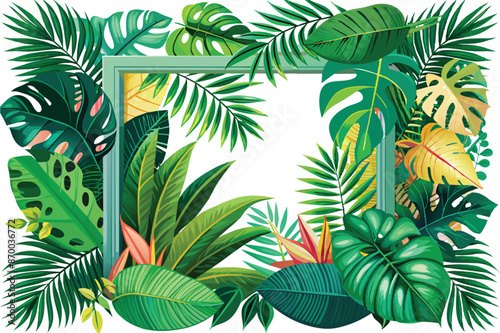Cute Cartoon Leaf Illustration in Flat Style