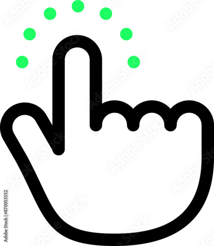 finger touch icon
