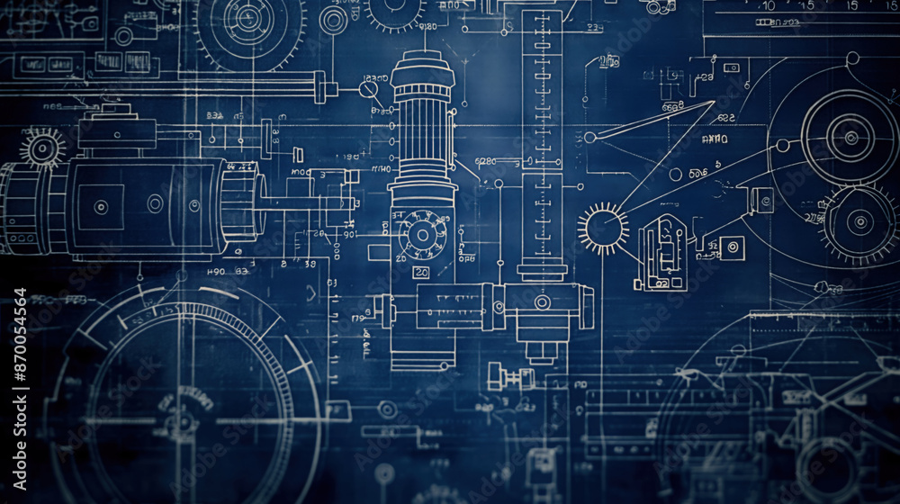 architecture blueprints and schematics background texture