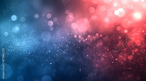 Colorful Abstract Bokeh Light Gradient Background