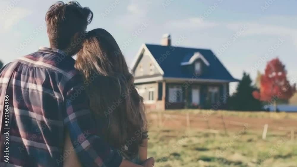 person standing in front of house person standing in front of house