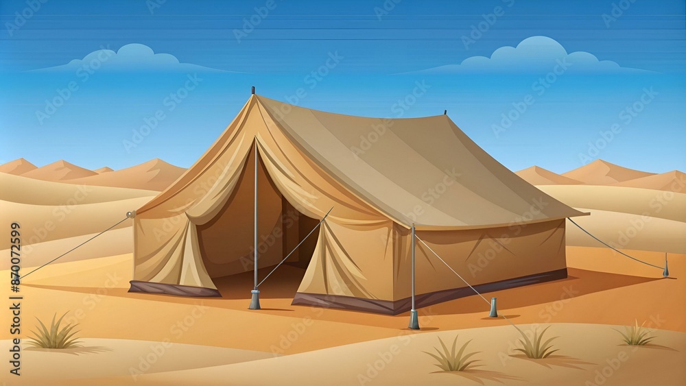 Desert Tent icon vector image. Can be used for In The Wild. Desert Tent icon vector image. Can be used for In The Wild.