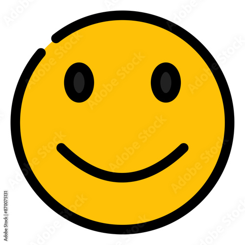 happy smiley face expression icon 