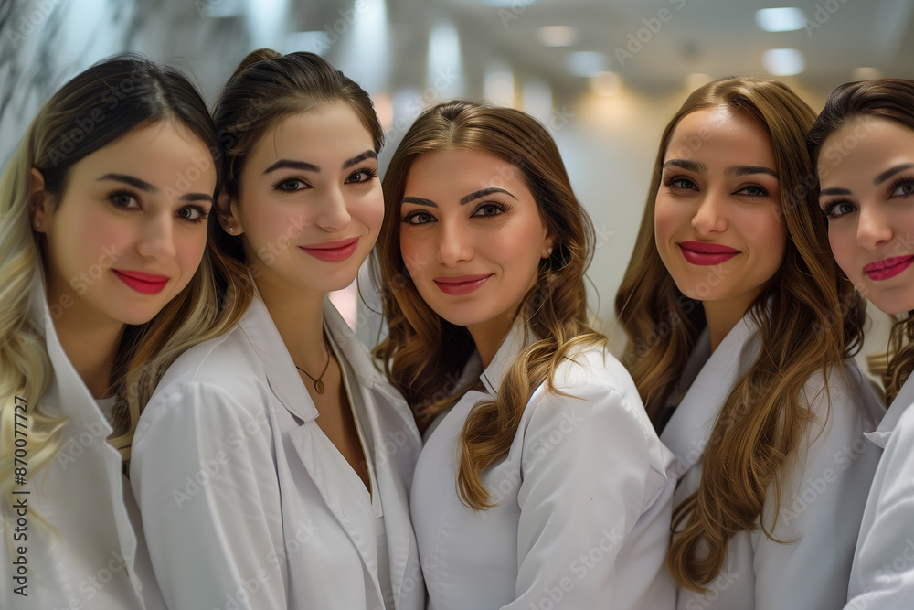Photography of aesthetic Egypt team therapists in beauty center.
Photography of aesthetic Egypt team therapists in beauty center.