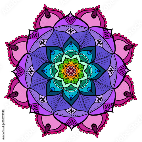 Ilustración Mandala