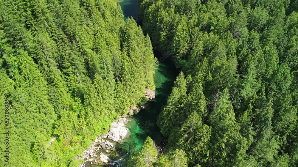 Captivating waters of Evans Creek as it winds through the heart of Golden Ears Provincial Park. Captivating waters of Evans Creek as it winds through the heart of Golden Ears Provincial Park.