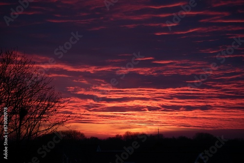 Stunning Sunrise in Purmerend, Netherlands photo