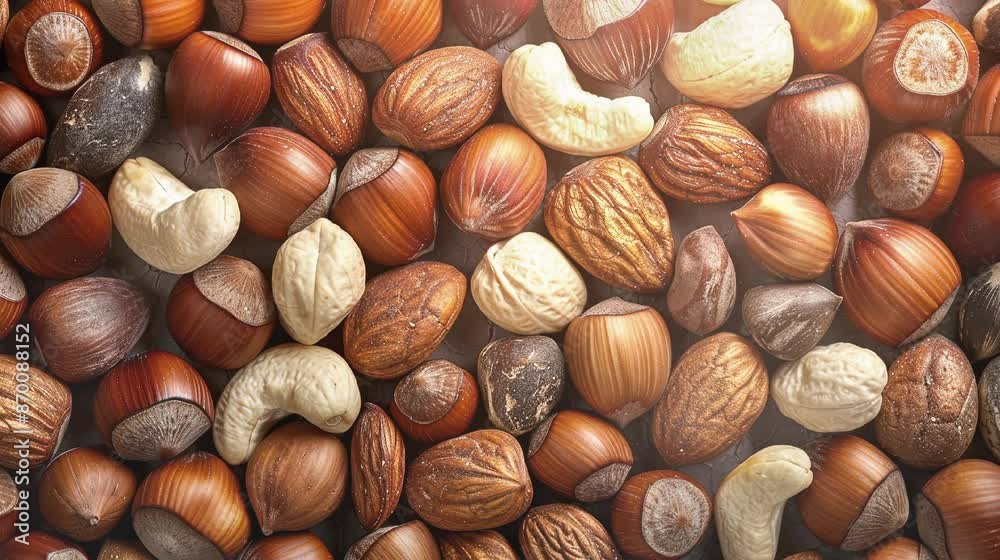 Peanuts video background tile top view. For advertisement, product promotion. Peanuts video background tile top view. For advertisement, product promotion.