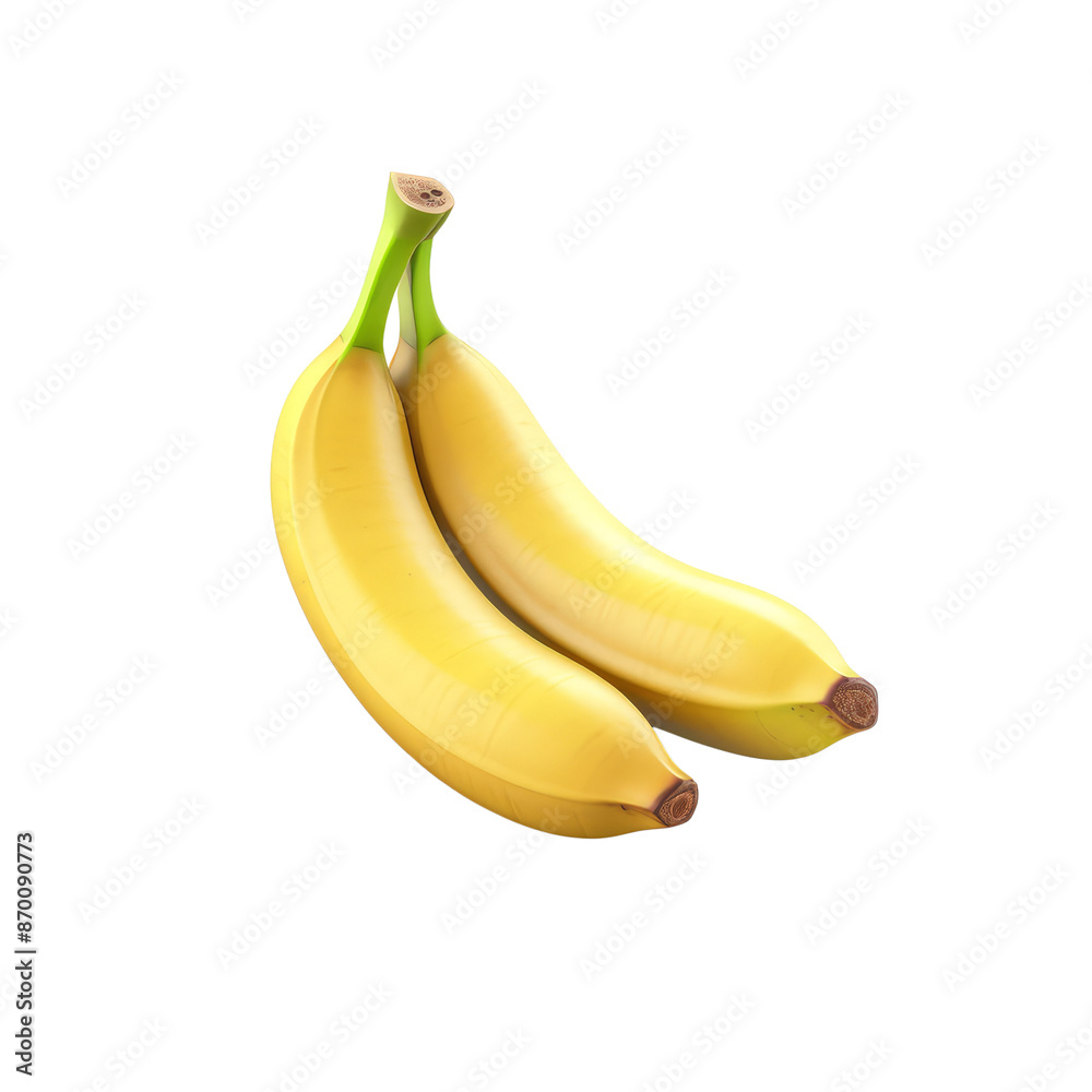 Bananas isolate on transparent png.
Bananas isolate on transparent png.