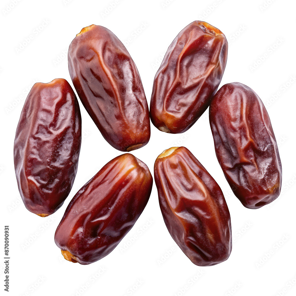 Fresh dates isolated on transparent background Fresh dates isolated on transparent background