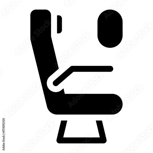 plane seat icon 