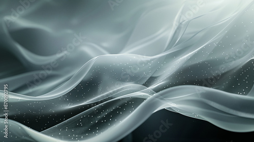 Gray light waves, background for business, elegant, soft backdrop for design