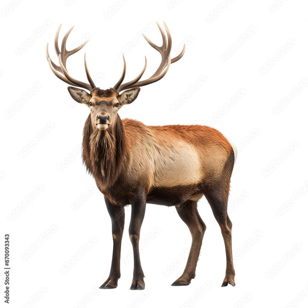 Deer isolate on transparent png. Deer isolate on transparent png.