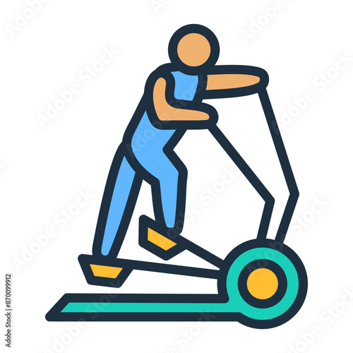 Elliptical Trainer Icon