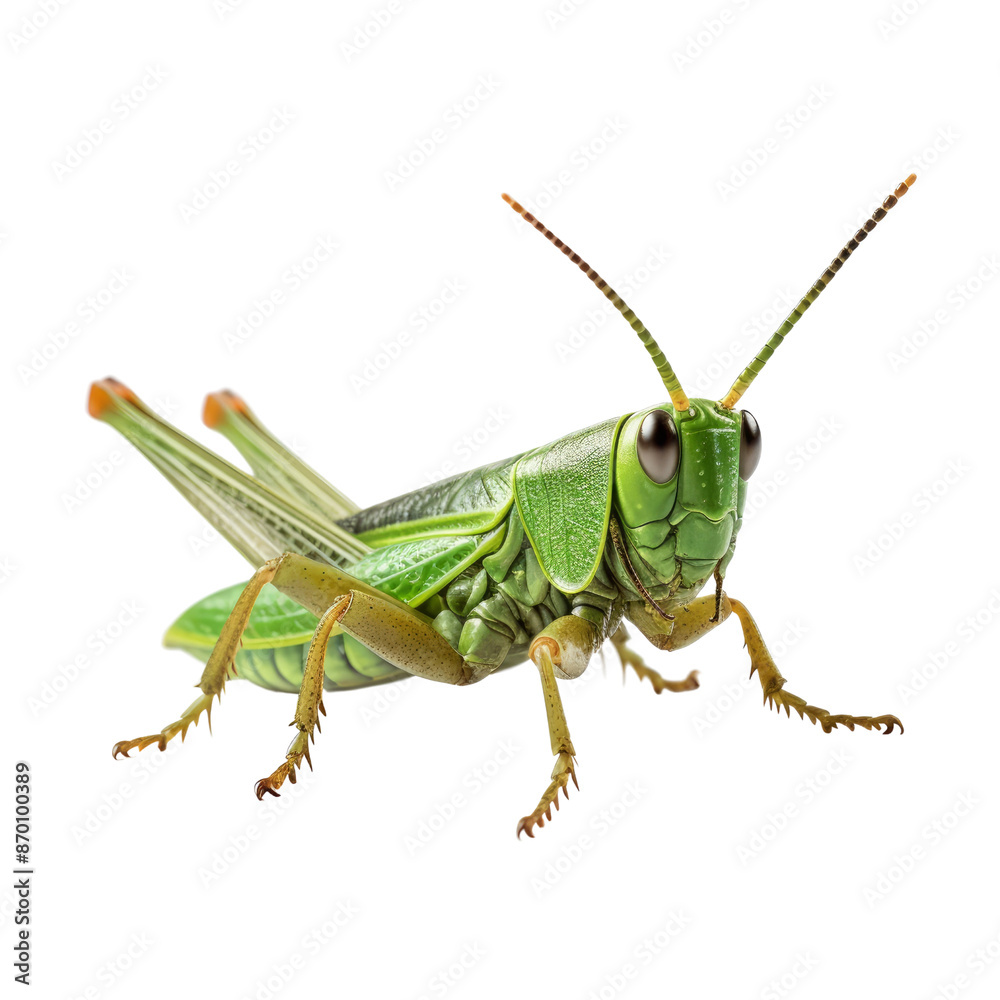 Green grasshopper isolate on transparent png. Green grasshopper isolate on transparent png.