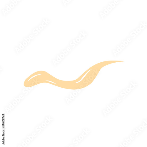 mayonnaise sauce vector illustration