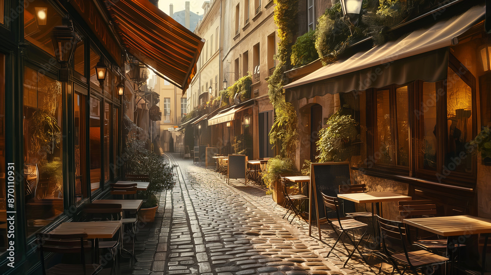 Fototapeta premium narrow street