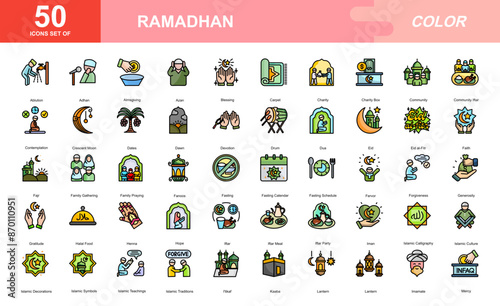 Ramadhan 1 icon set