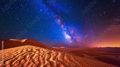 At night, the desert sky comes alive with stars, offering a breathtaking view of the Milky Way undisturbed by city lights.