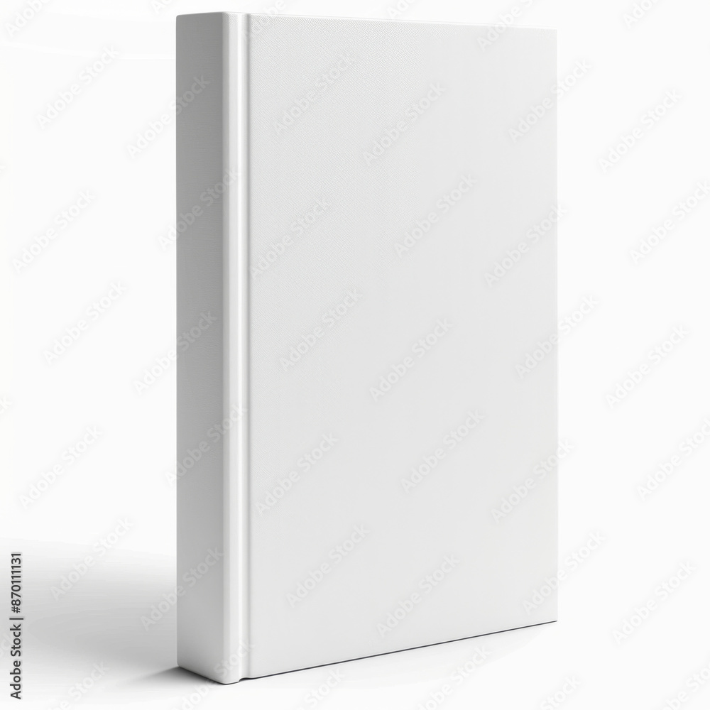 A hardcover book with a white background A hardcover book with a white background