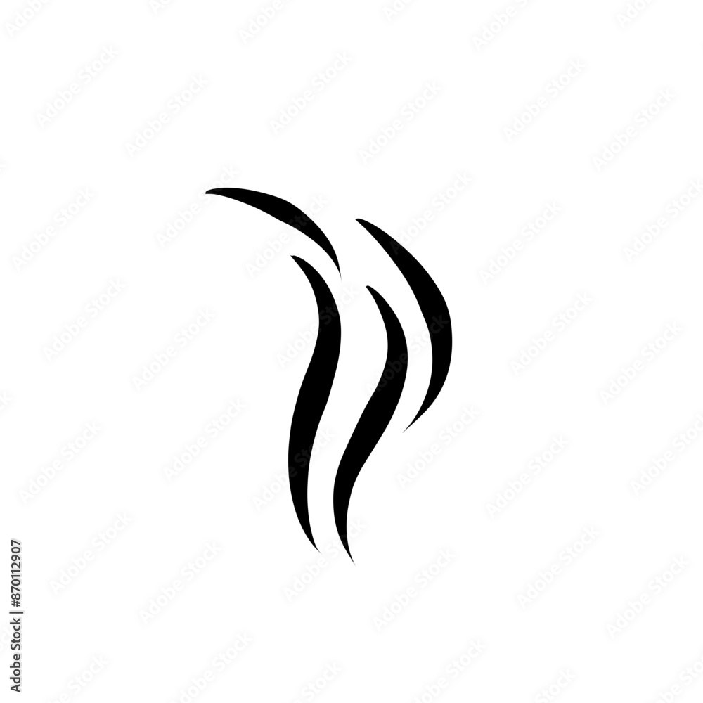 Obraz premium hot steam shape