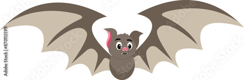 Flying Bat Cartoon