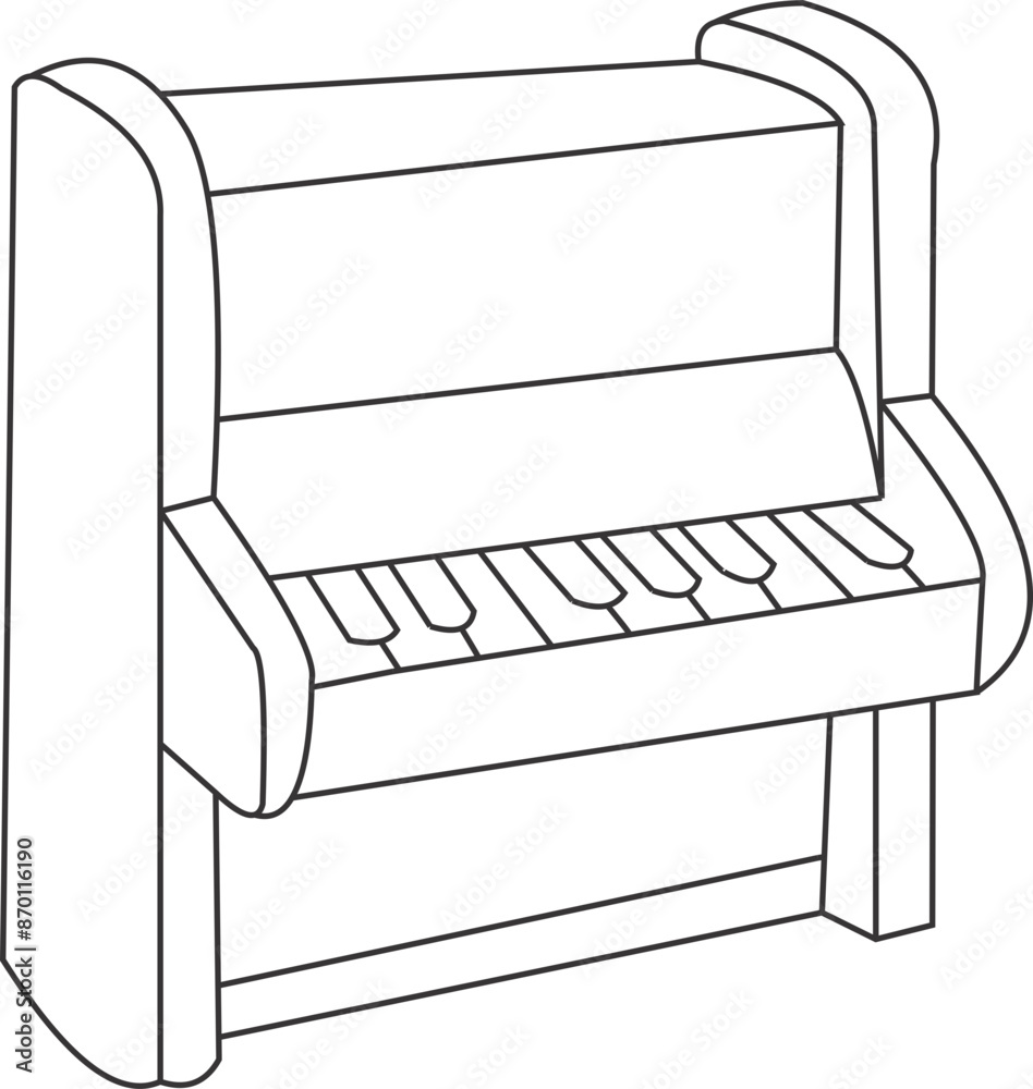 Music Instrument Outline