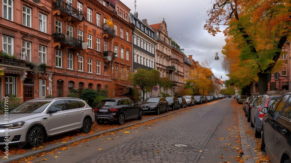Obraz premium autumn in the city