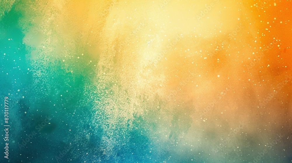 Anime Style Illustration: Vibrant Water Splashes Anime Style Illustration: Vibrant Water Splashes