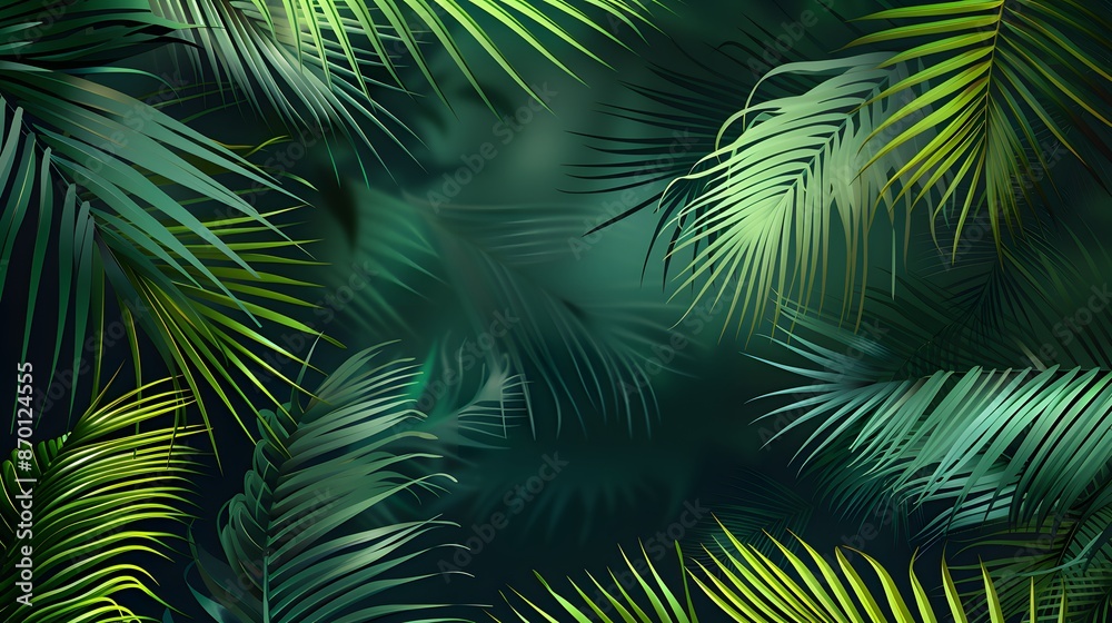 tropical leaf background with copy space tropical leaf background with copy space