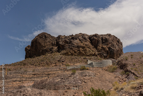 walk to the pat tillman bridge, hoover dam