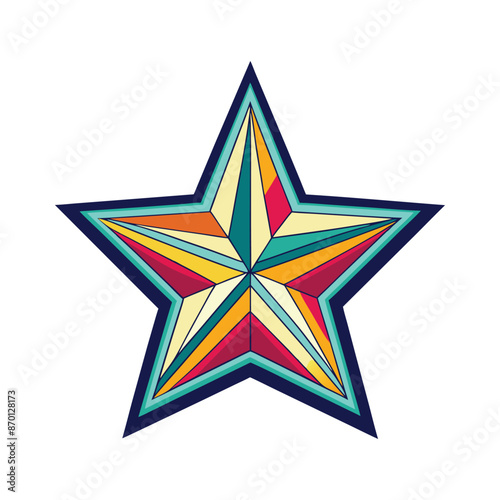 star icon illustration, star vector, star icon vector illustration, star silhouette of a star isolated on a white background, eps, png, svg, vector,