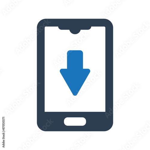 Mobile download icon