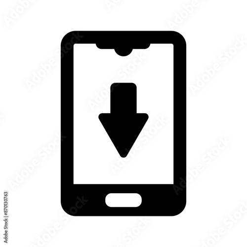 Mobile download icon