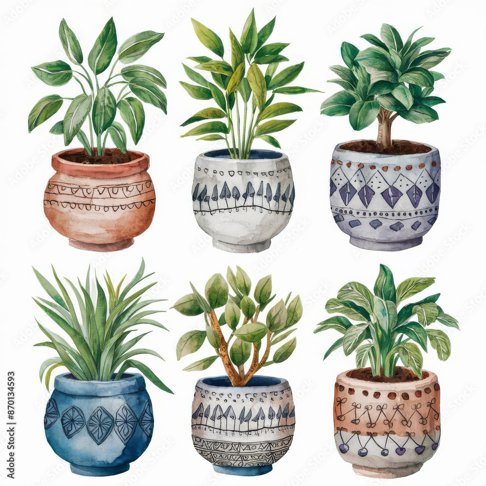Fototapeta premium cactus in pot
