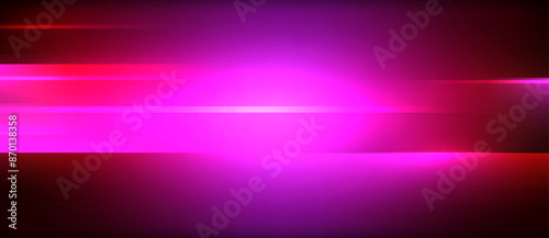 Neon dynamic diagonal light rays background. Techno digital geometric concept design for wallpaper, banner, presentation, background