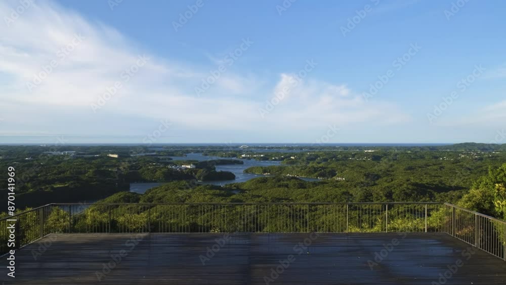 横山展望台から望む英虞湾 三重県志摩市 横山展望台から望む英虞湾 三重県志摩市