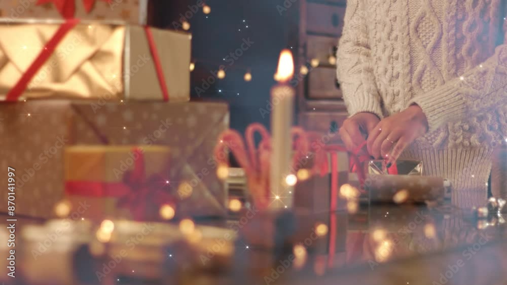 Geschenke für Weihnachten verpacken