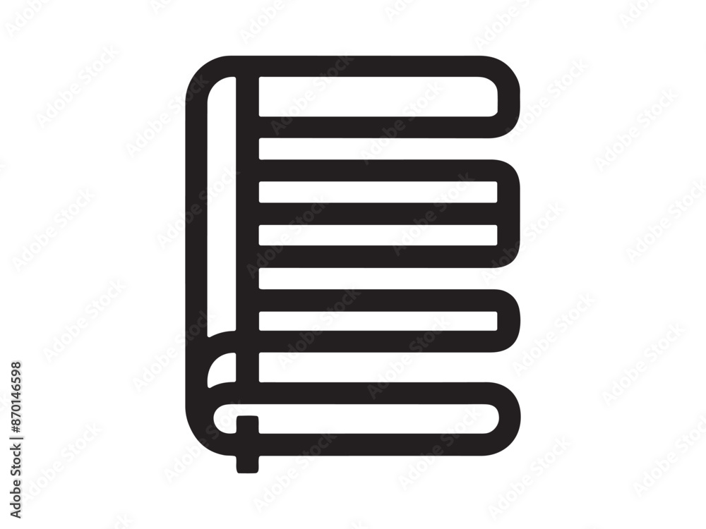 Education Book Logo Icon Symbol Template Vector Illustration. Education Book Logo Icon Symbol Template Vector Illustration.