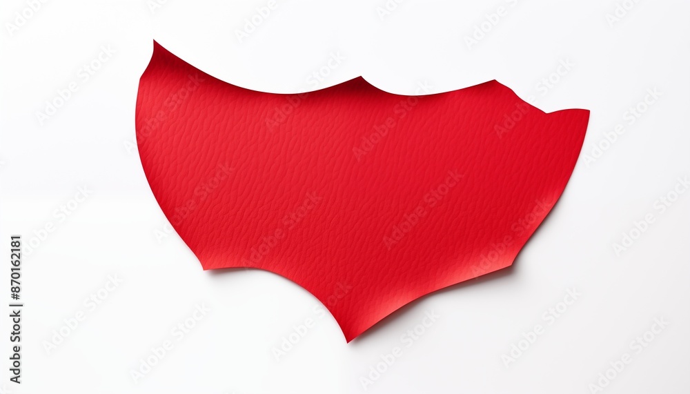 red shaped paper, texture red shaped paper, texture