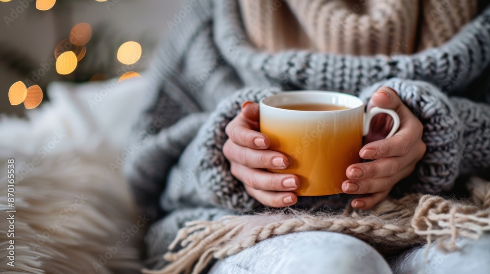 Self-care and relaxation time in the aroma of coffee Self-care and relaxation time in the aroma of coffee