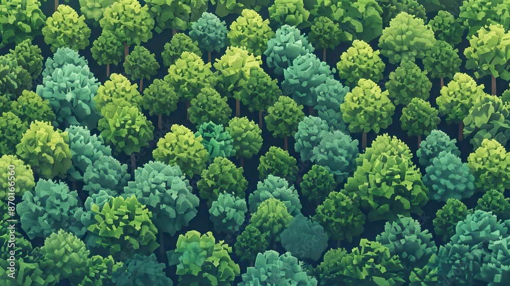 Aerial view of vibrant green forest canopy, showcasing dense tree coverage and natural beauty. Perfect for nature themes and environmental concepts. Aerial view of vibrant green forest canopy, showcasing dense tree coverage and natural beauty. Perfect for nature themes and environmental concepts.