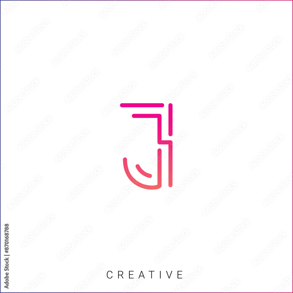 J Creative Latter Logo Design. By Custom Branding Logo. Creative Logo Design. Logo Template. Vector illustration. Modern Design. Monogram Design J Creative Latter Logo Design. By Custom Branding Logo. Creative Logo Design. Logo Template. Vector illustration. Modern Design. Monogram Design