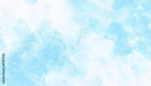 ブルーの大理石模様テクスチャー背景