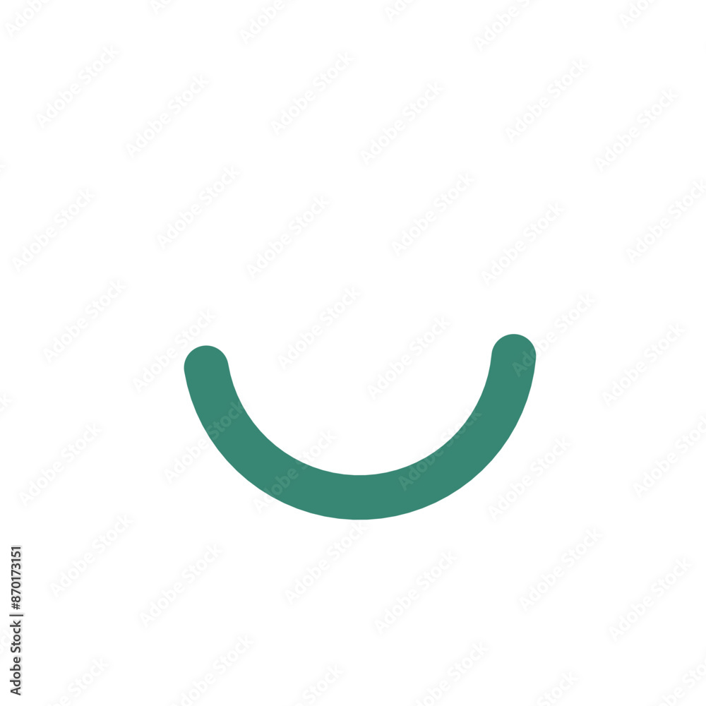 Half circle svg isolated on white background illustration Half circle svg isolated on white background illustration