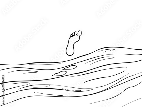 Footprint in the Sand: Embarking on the Journey of Self-Discovery and Embracing the Unknown