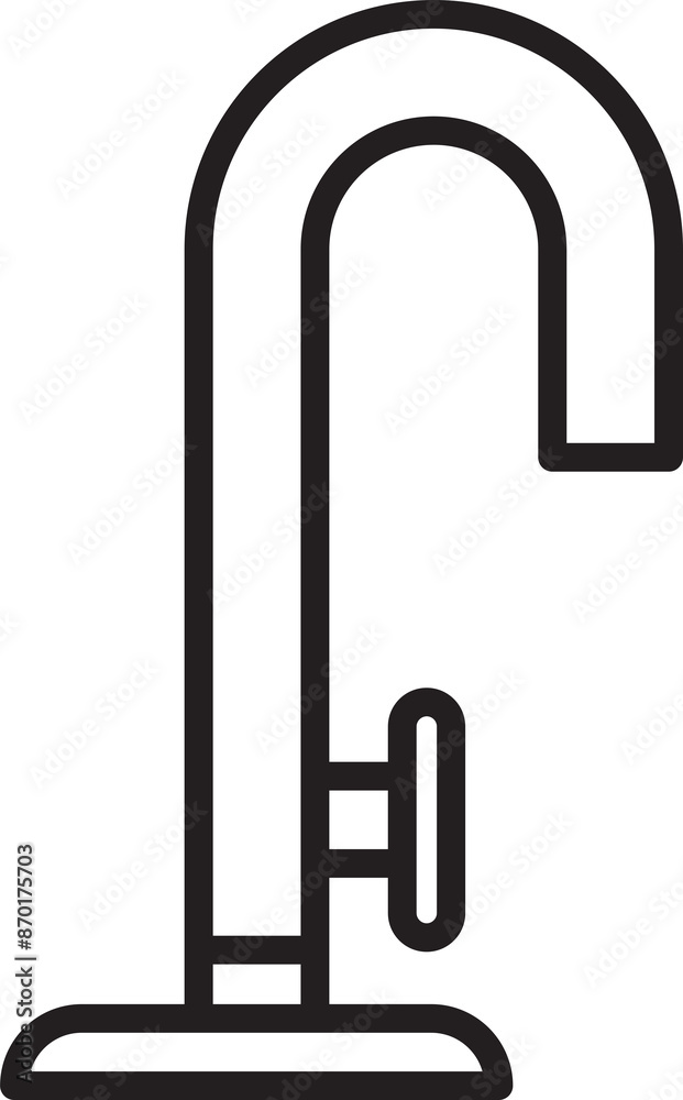 Faucet Line Icon Faucet Line Icon