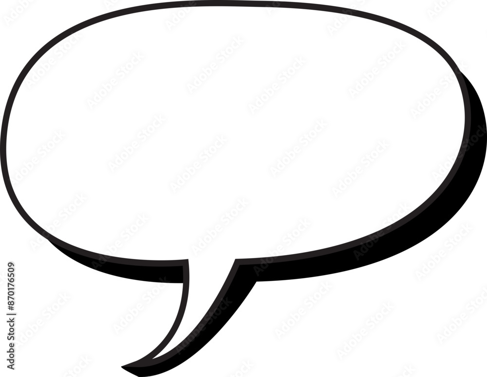 speech bubble with shading, ellements illustration vector new speech bubble with shading, ellements illustration vector new