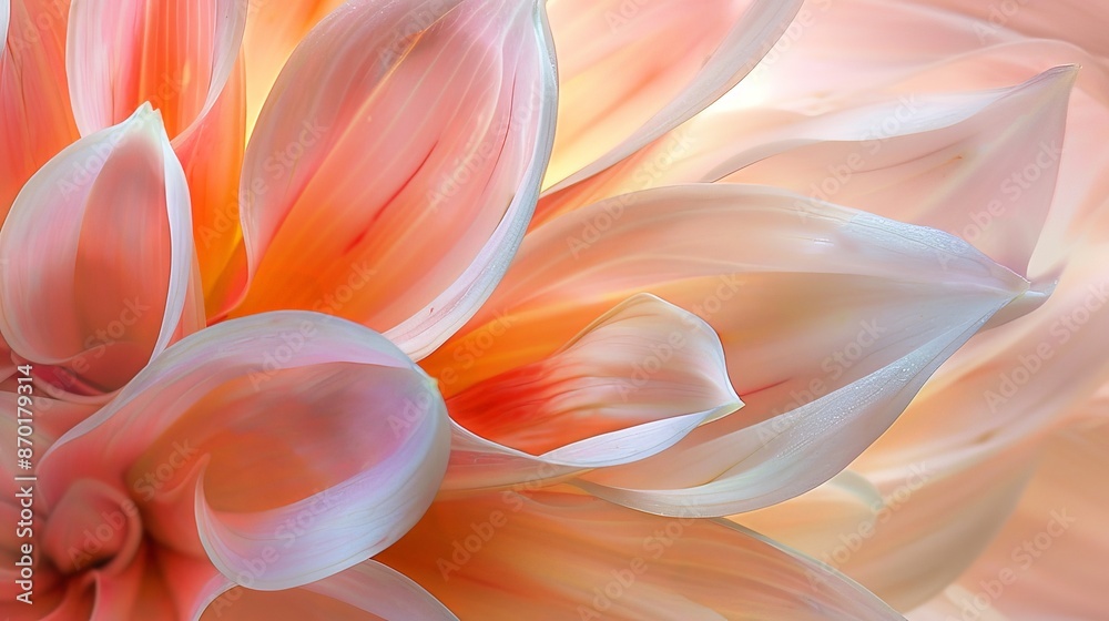 The delicate petals of a blooming flower reflect artistry, each blossom a unique masterpiece of color and form.